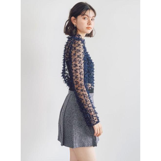 ココディール（COCO DEAL） (セール50%OFF) ネップツイードプリーツ