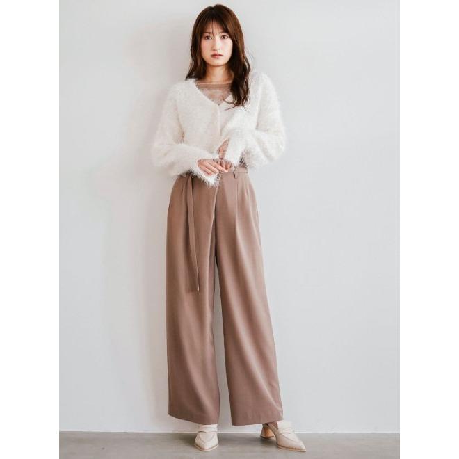 ココディール（COCO DEAL） (セール50%OFF) アシメタックワイドパンツ