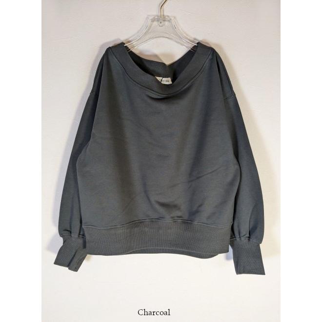 ココディール（COCO DEAL） (セール50%OFF) 裏毛オフショルオーバー