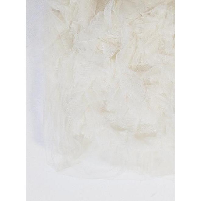 ココディール（COCO DEAL） (セール50%OFF) ラッフルチュールブラウス