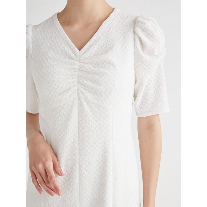 訳あり★新品未使用　セルフォード　ストレッチマーメイドワンピース　ホワイト CELFORD（セルフォード）の「ストレッチポンチマーメイド