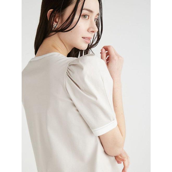 CELFORD（セルフォード） ロゴプリントパフスリーブカットソー 24春夏