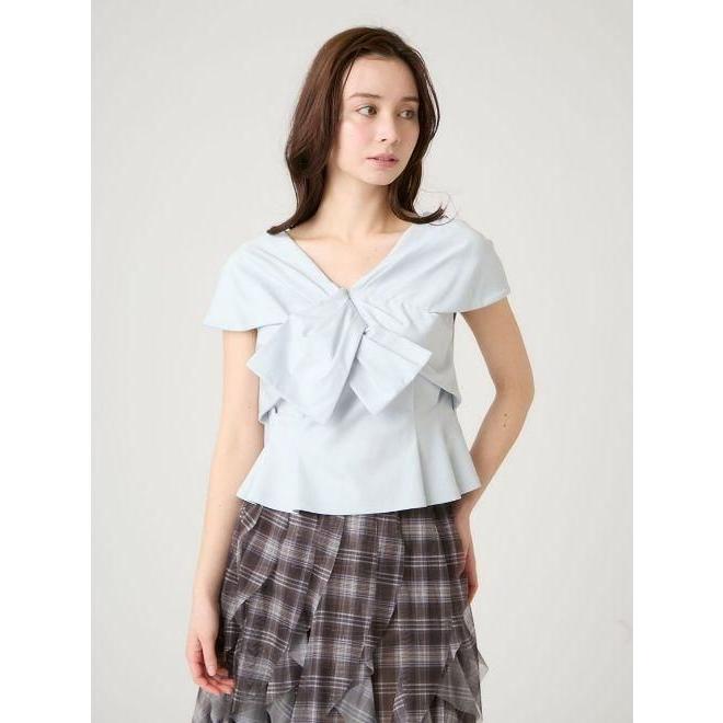 CELFORD（セルフォード） (10%OFF&300円OFF) リボンモチーフカットソー