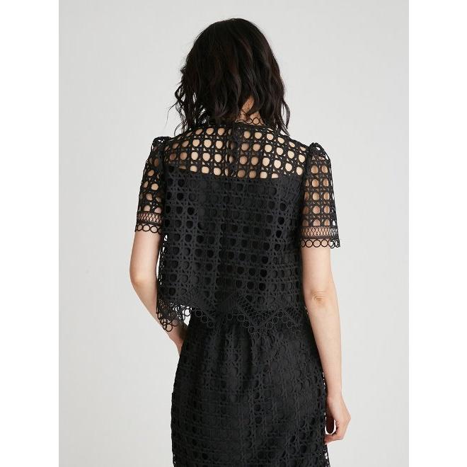 【セルフォード】半袖ブラウス　ボリュームレース袖　訳あり CELFORD（セルフォード） 夏ファイナルセール40%OFF&PT5倍