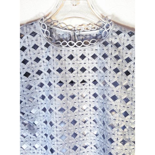 CELFORD / セルフォード ツイストレースブラウス 24春夏