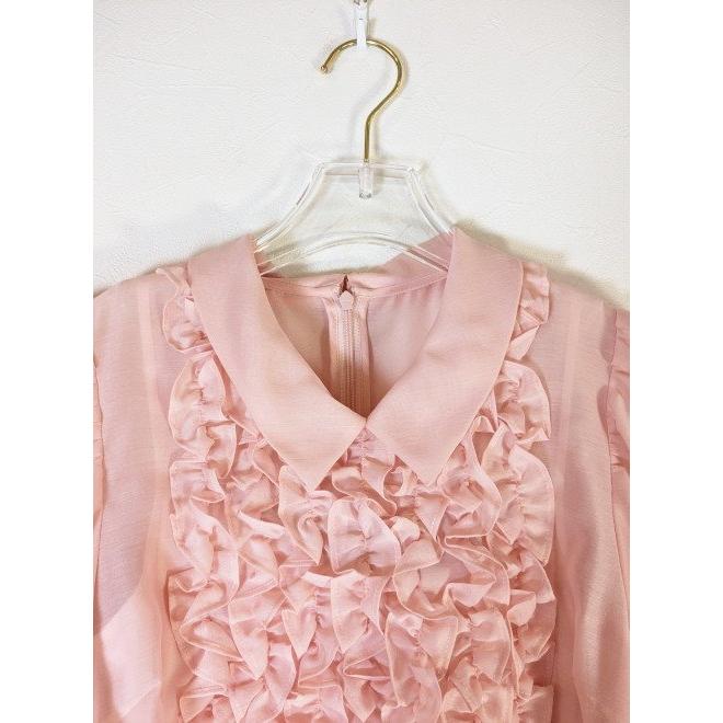 セルフォード　フリルギャザーブラウスfor滝川クリステル CWFB244025 CELFORD (12%OFF) / セルフォード フリルギャザーブラウスfor