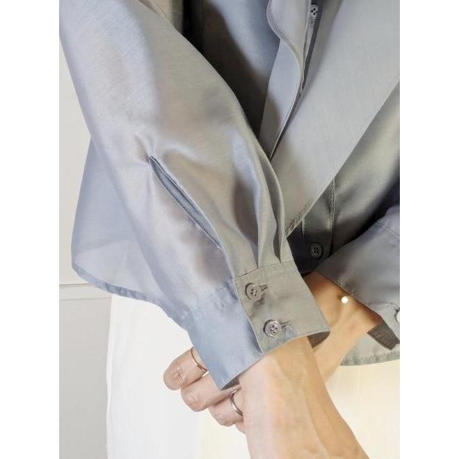 CELFORD（セルフォード） (20%OFF&300円OFF) ノット付きシアーブラウス