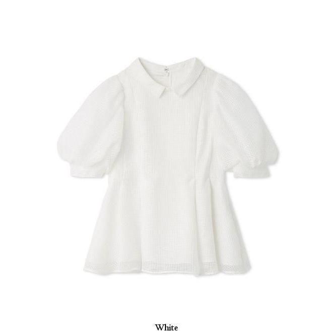 ＜新品／未使用＞CELFORD（セルフォード）襟付きフリル ブラウス 完売品 CELFORD（セルフォード） (期間限定10%OFF&300円OFF) 襟付きメッシュ