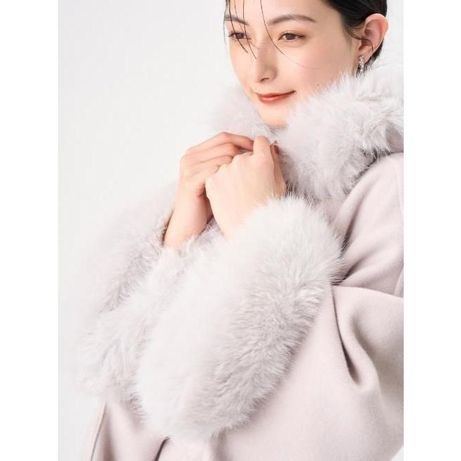 CELFORD / セルフォード ファーポンチョコート 25秋冬 CWFC255006(10