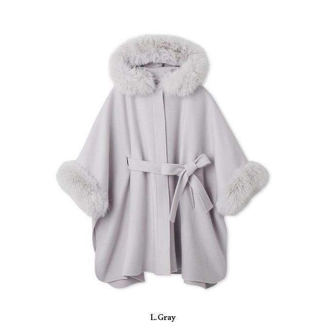 CELFORD / セルフォード ファーポンチョコート 25秋冬 CWFC255006(10