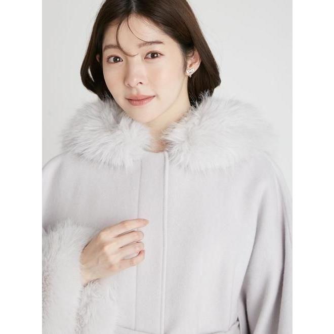 CELFORD / セルフォード ファーポンチョコート 25秋冬 CWFC255006(10