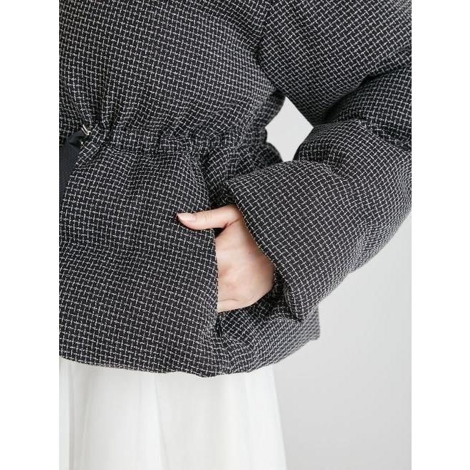 CELFORD（セルフォード） (10%OFF&300円OFF) ファー襟付きツイード