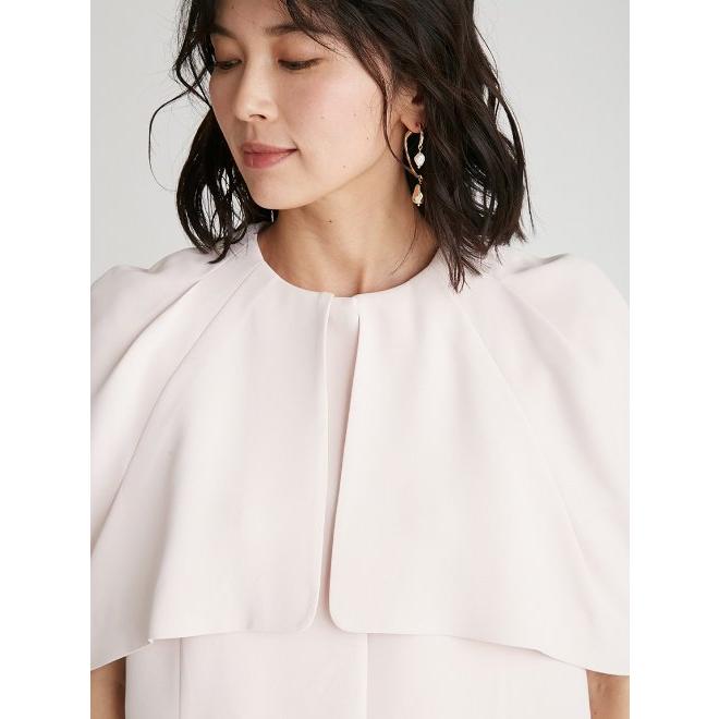 CELFORD（セルフォード）ケープ付きジレ ブラック