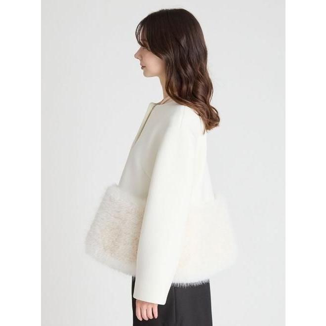 CELFORD / セルフォード 裾ファーブルゾン 25秋冬予約