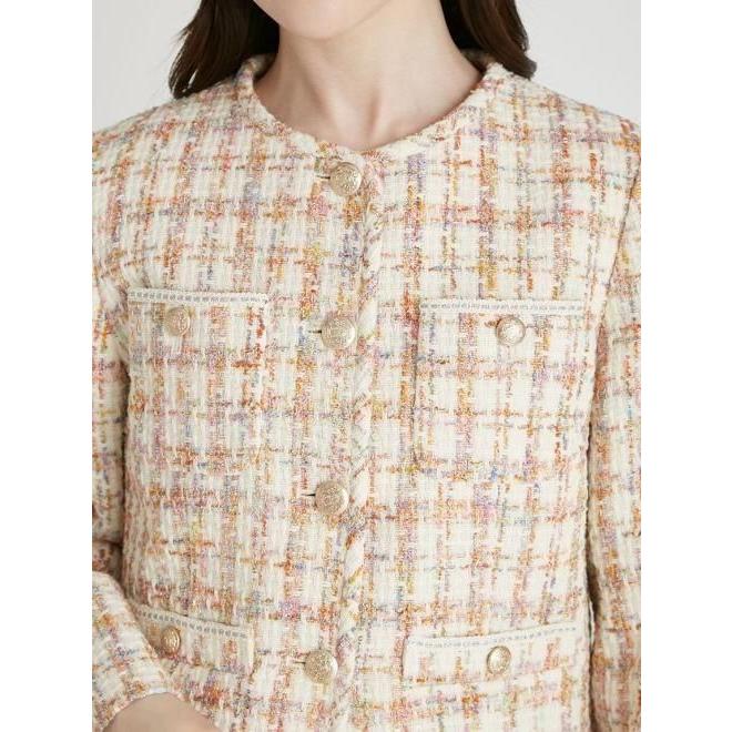 CELFORD / セルフォード パイピングデザインツイードジャケット