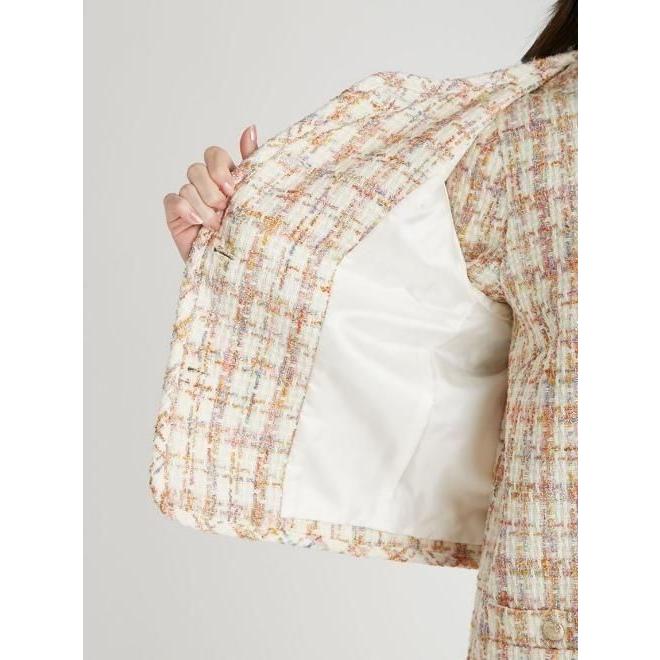 CELFORD / セルフォード パイピングデザインツイードジャケット