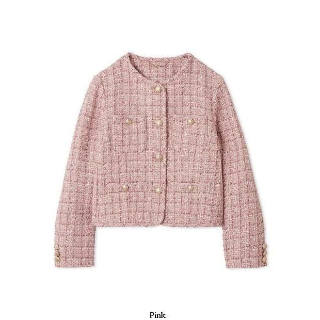 CELFORD / セルフォード パイピングデザインツイードジャケット