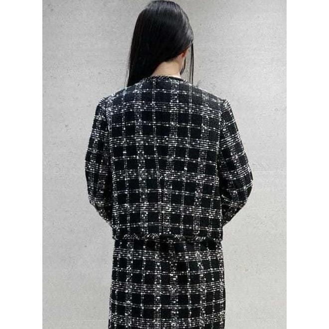 新品タグ付き♡ツイードジャケット　CELFORD / セルフォード　人気完売品 CELFORD / セルフォード パイピングデザインツイードジャケット