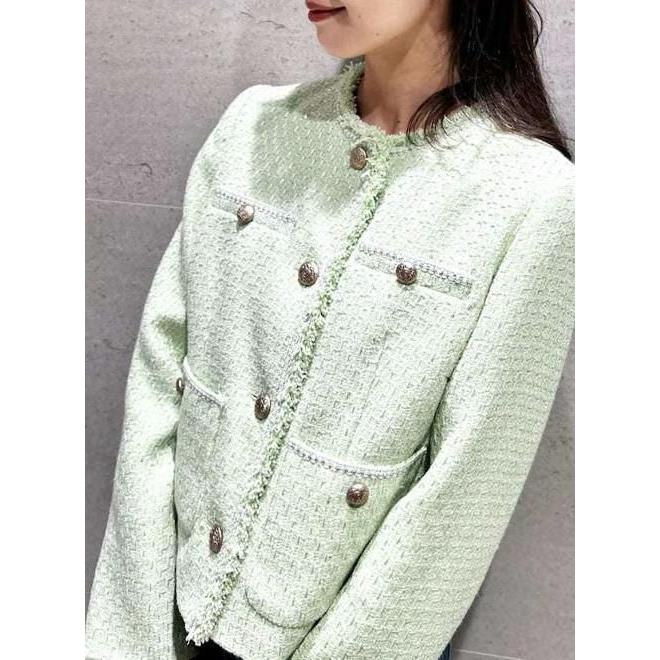 CELFORD（セルフォード） (10%OFF&PT5倍) フリンジツイードジャケット