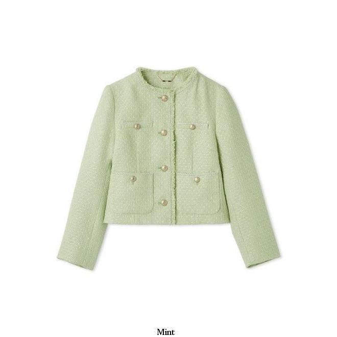 CELFORD（セルフォード） フリンジツイードジャケット 25秋冬.予約