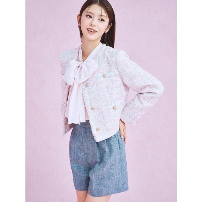 CELFORD（セルフォード） フリンジツイードジャケット 25秋冬.予約