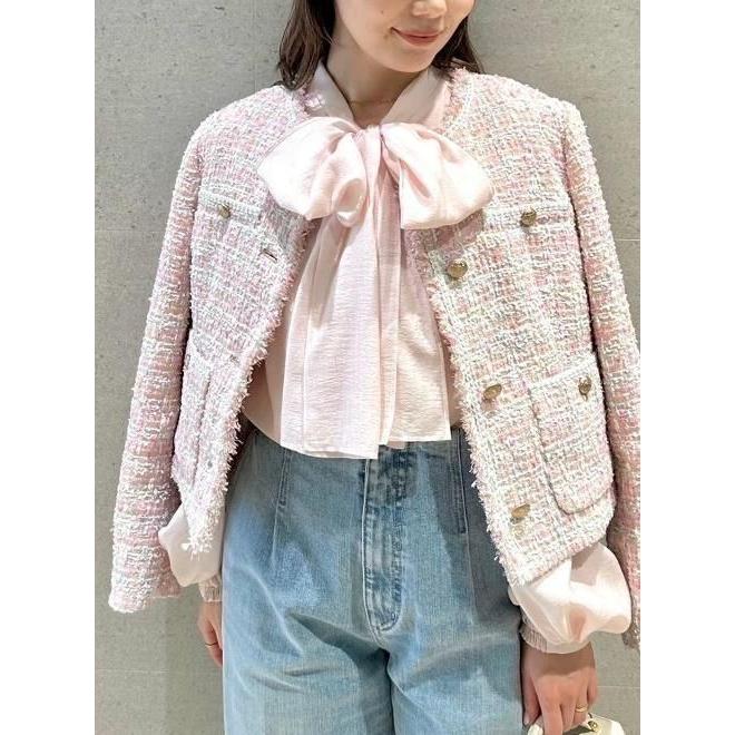 CELFORD（セルフォード） (10%OFF&PT5倍) フリンジツイードジャケット