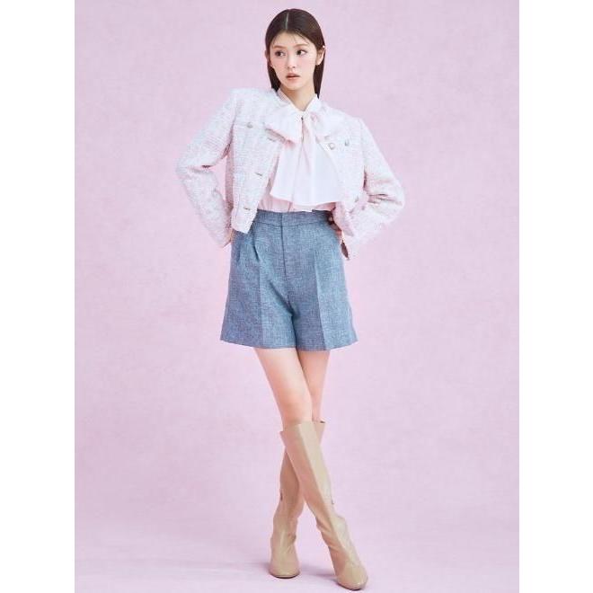 ツイードジャケット　CELFORD / セルフォード CELFORD（セルフォード） フリンジツイードジャケット 25秋冬.予約