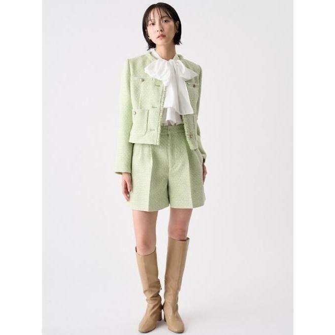 CELFORD（セルフォード） フリンジツイードジャケット 25秋冬.予約