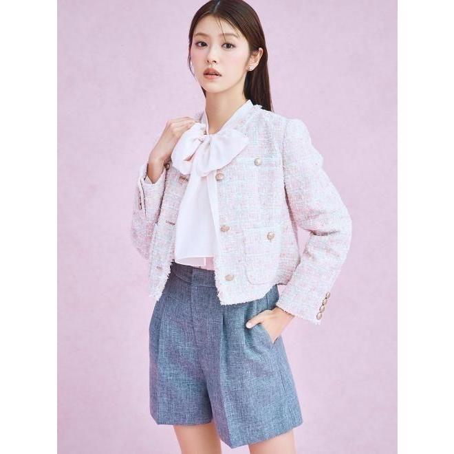 CELFORD（セルフォード） フリンジツイードジャケット 25秋冬.予約