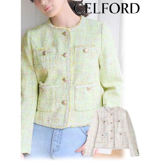 CELFORD（セルフォード） (期間限定10%OFF&300円OFF) フリンジツイード