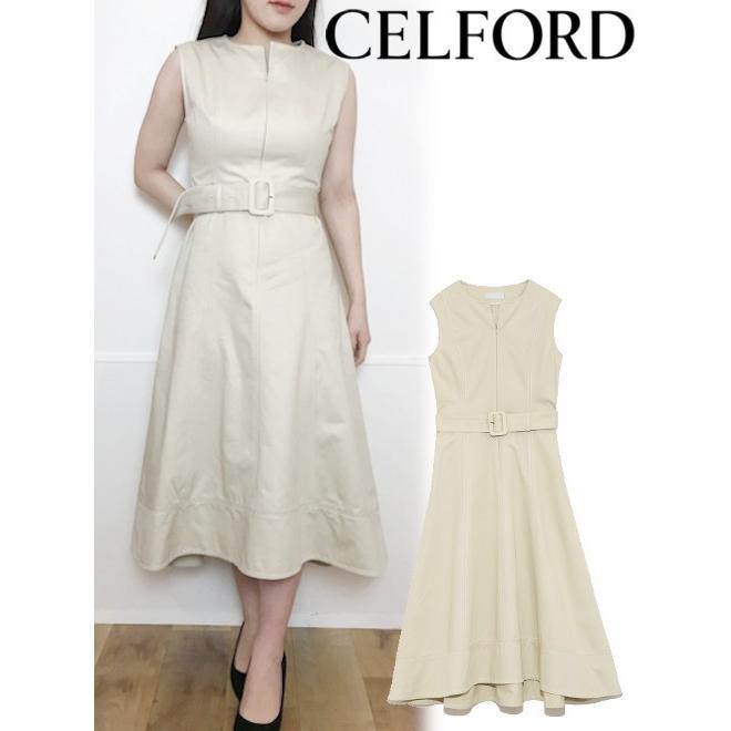 Celford セルフォード ベルト付きフレアワンピース 春夏 Cwfo1030 フレアワンピース Cwfo1030 Hearty Select Yahoo店 通販 Yahoo ショッピング