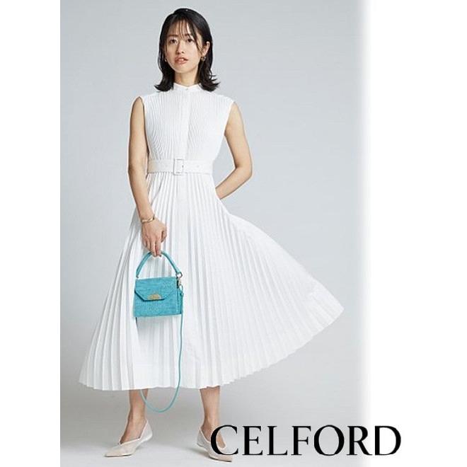 Celford セルフォード シャツプリーツワンピース 21春夏 Cwfo マキシワンピース Cwfo Hearty Select Yahoo店 通販 Yahoo ショッピング