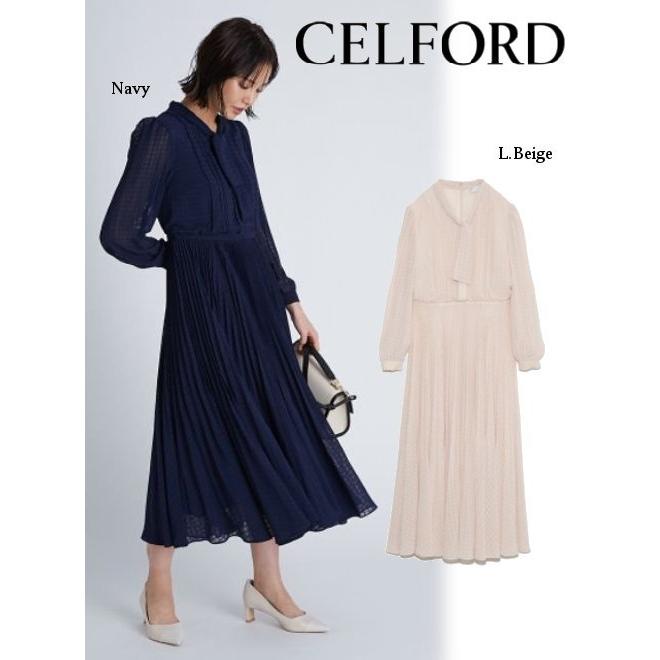 Celford セルフォード シアーチェックタイワンピース 21春夏 Cwfo フレアワンピース Cwfo Hearty Select Yahoo店 通販 Yahoo ショッピング