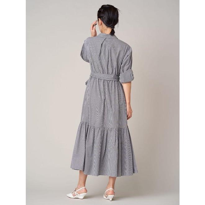 CELFORD / セルフォード カシュクールシャツワンピース 24春夏