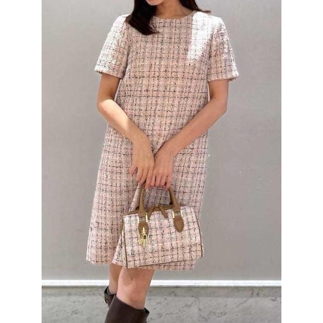 CELFORD（セルフォード） (10%OFF&300円OFF) ツイードミニワンピース