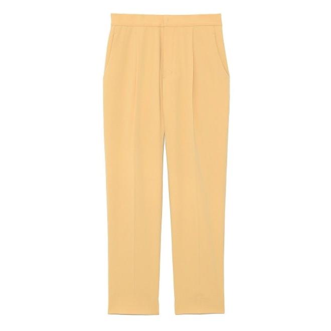 人気完売商品【タグ付き新品】CELFORD テーパードパンツ 34サイズ BLK CELFORD / セルフォード タックテーパードパンツ 21春夏