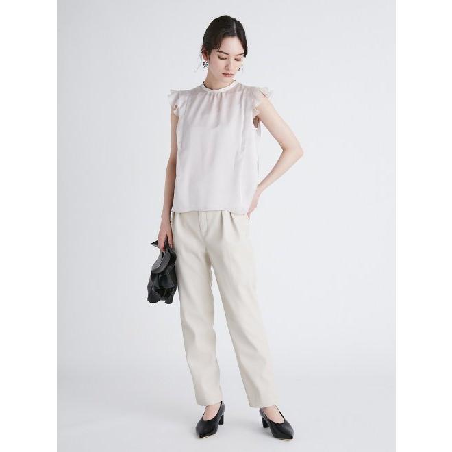 CELFORD（セルフォード） サイドスリットレザーパンツ 21秋冬