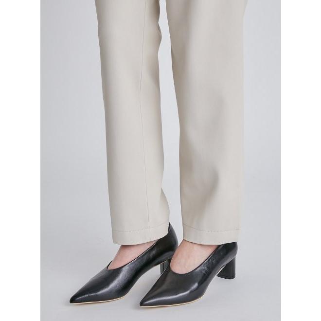 CELFORD / セルフォード サイドスリットレザーパンツ 21秋冬  