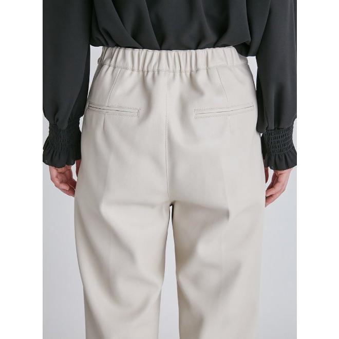 CELFORD（セルフォード） サイドスリットレザーパンツ 21秋冬