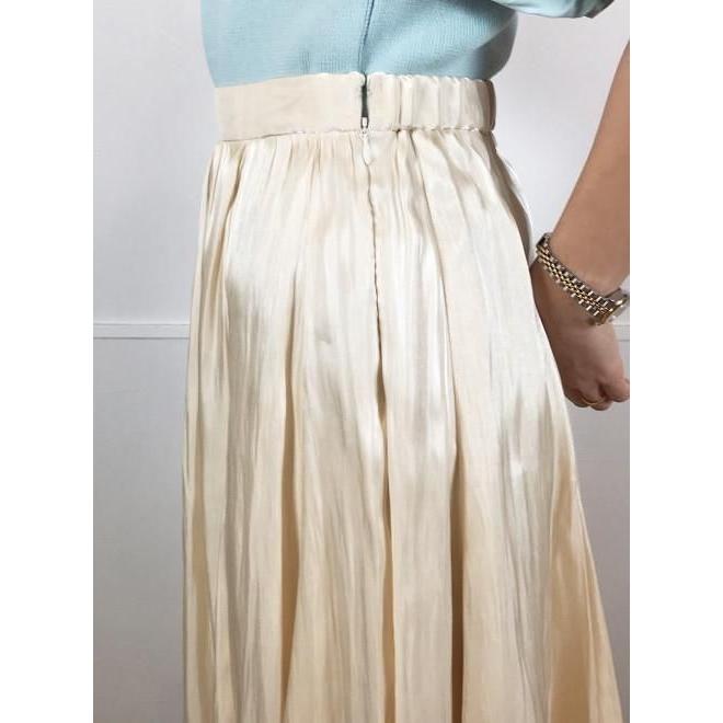 CELFORD（セルフォード） 光沢シアーフレアスカート 21春夏 CWFS211111