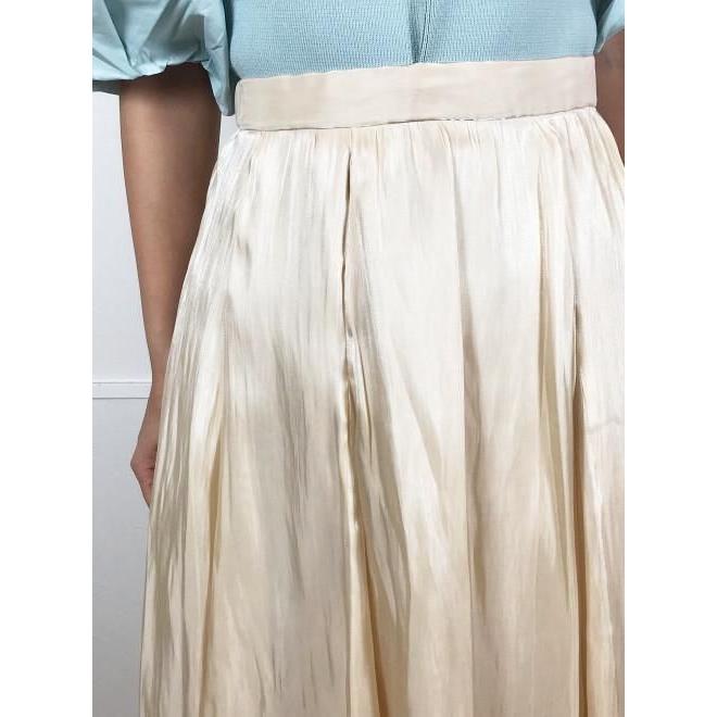 CELFORD（セルフォード） 光沢シアーフレアスカート 21春夏 CWFS211111