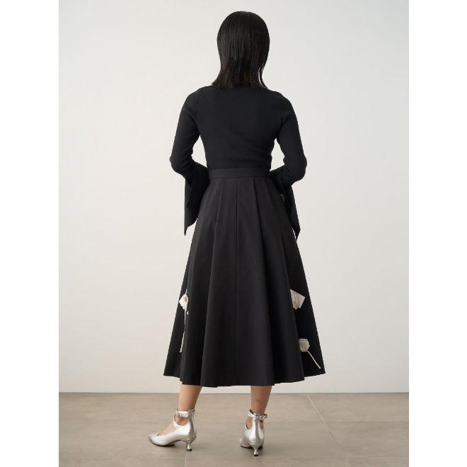 CELFORD /セルフォード フラワーオーナメントスカート 23秋冬.2