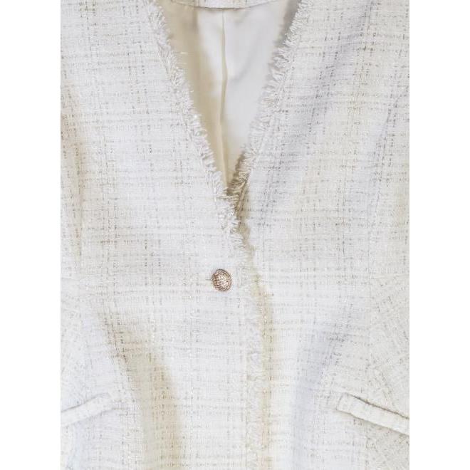 CELFORD（セルフォード） (10%OFF&PT5倍) フレアペプラムツイードジレ