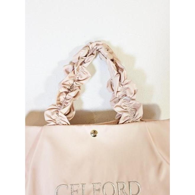 CELFORD（セルフォード） (10%OFF&300円OFF) フリルラメ刺繍トート