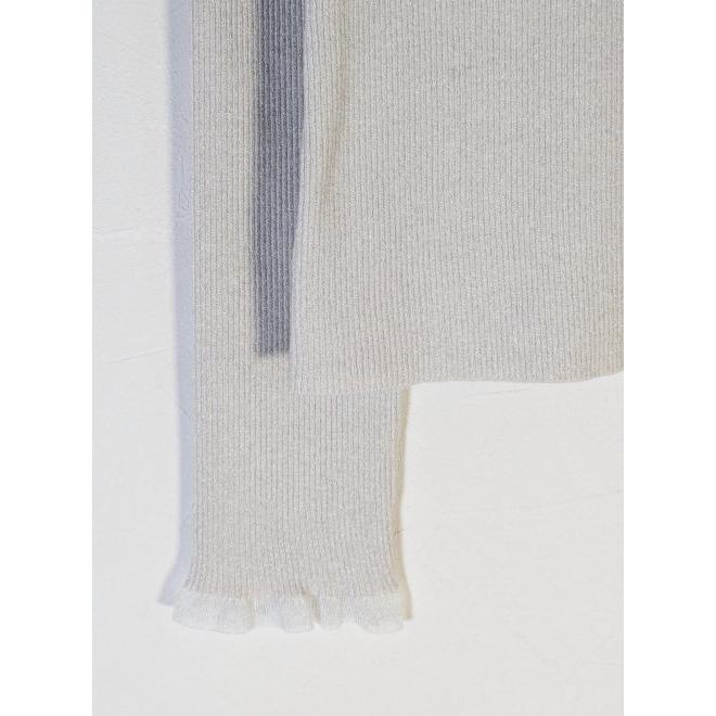 CELFORD（セルフォード） (セール40%OFF) ロゴ刺繍リブニット