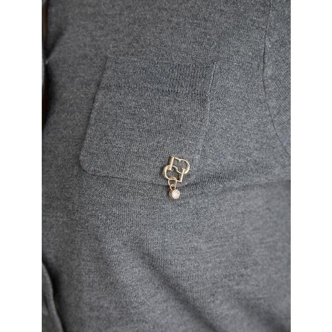 CELFORD（セルフォード）チャームポケットカーディガン　グレー チャームポケットカーディガン（カーディガン）｜CELFORD（セル