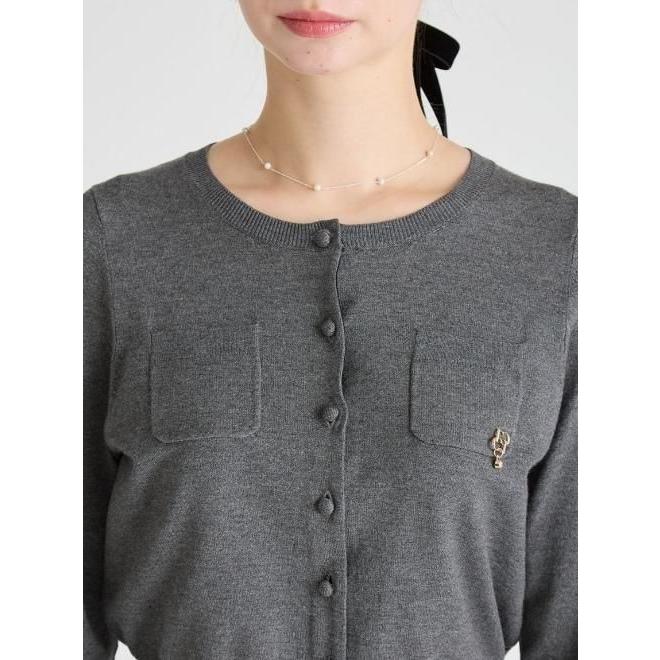 セルフォードカーディガン CELFORD (セール30%OFF) / セルフォード ビジューロゴ