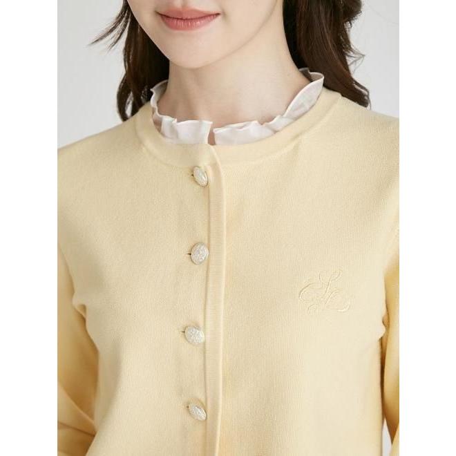 CELFORD / セルフォード フリルデタッチャブルカーディガン 25