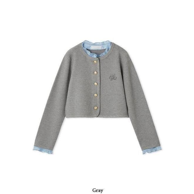 CELFORD / セルフォード フリルデタッチャブルカーディガン 25