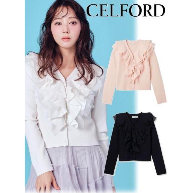 CELFORD（セルフォード） (期間限定10%OFF&300円OFF) フリルニット